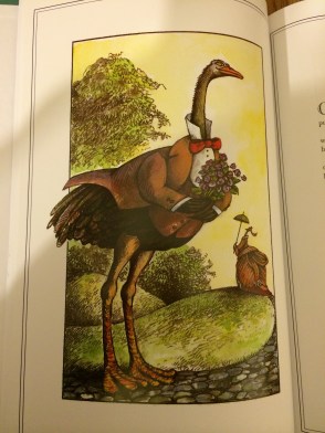 ostrich in love